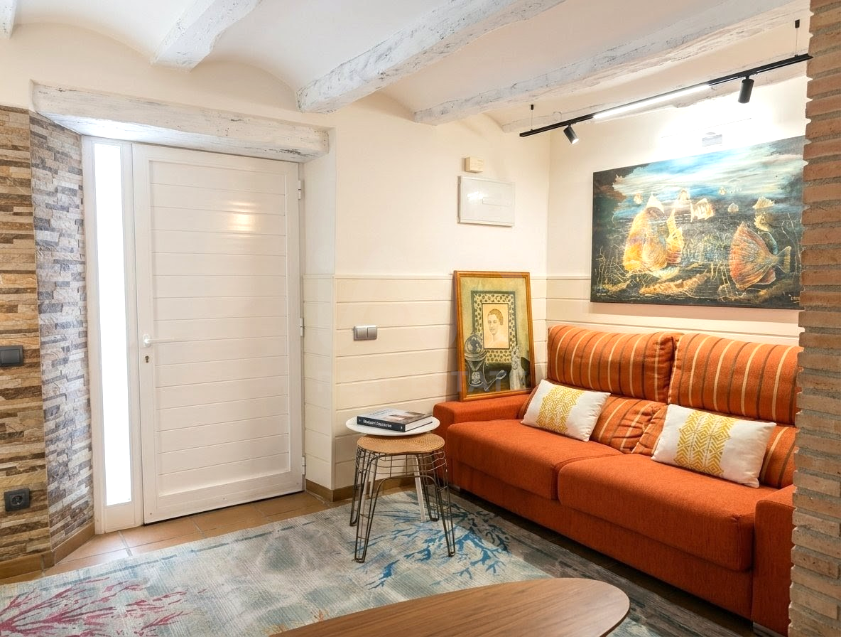 Sala d'estar de Casa o xalet en venda en L'Ametlla de Mar  amb Aire condicionat