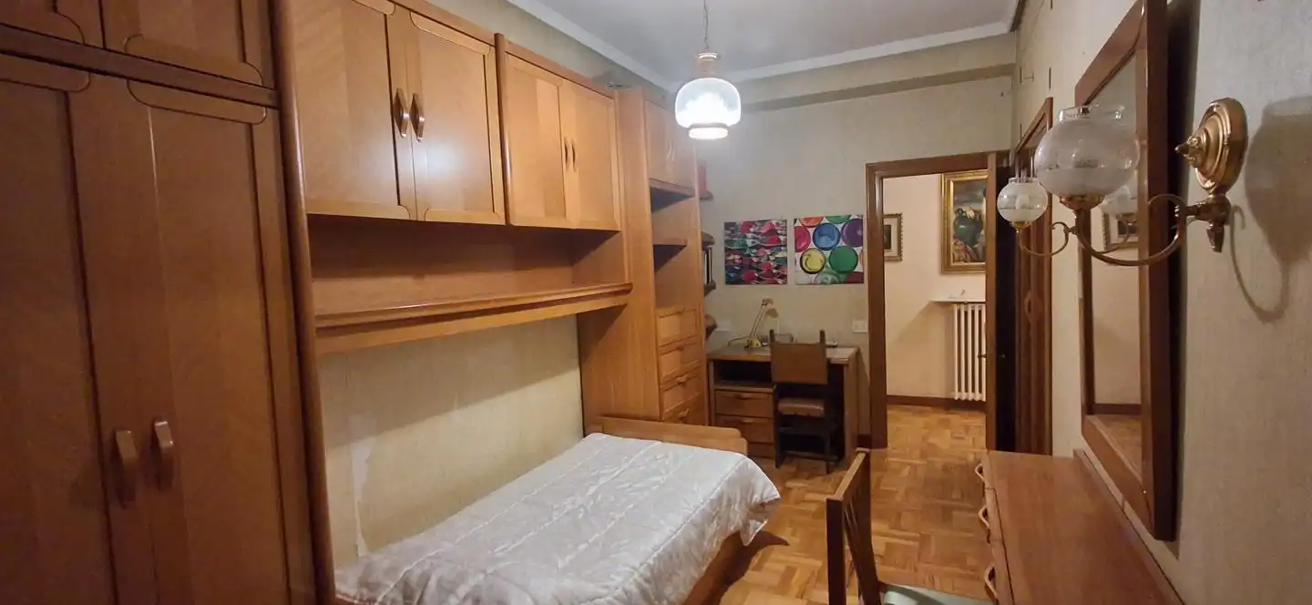 Bedroom of Flat for sale in Tudela  with Air Conditioner, Heating and Parquet flooring