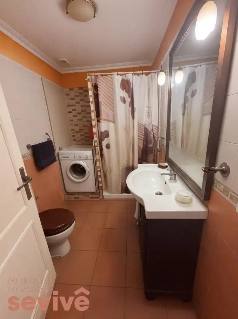 Badezimmer von Maisonette zum Verkauf in Arona mit Klimaanlage, Möbliert und Balkon