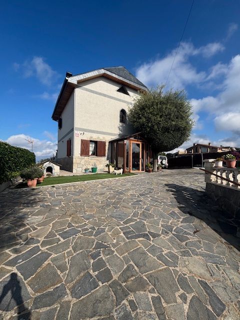 Vista exterior de Casa o xalet en venda en El Pont de Vilomara i Rocafort amb Aire condicionat, Calefacció i Jardí privat