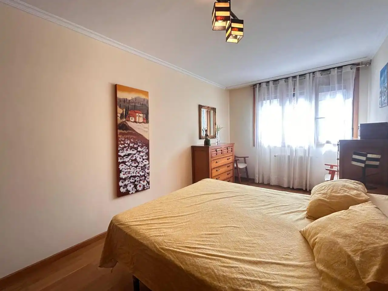 Bedroom of Flat for rent in Gijón   with Heating, Storage room and Furnished