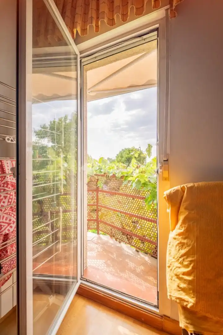 Terraza de Casa adosada en venta en Rivas-Vaciamadrid con Aire acondicionado, Calefacción y Jardín privado