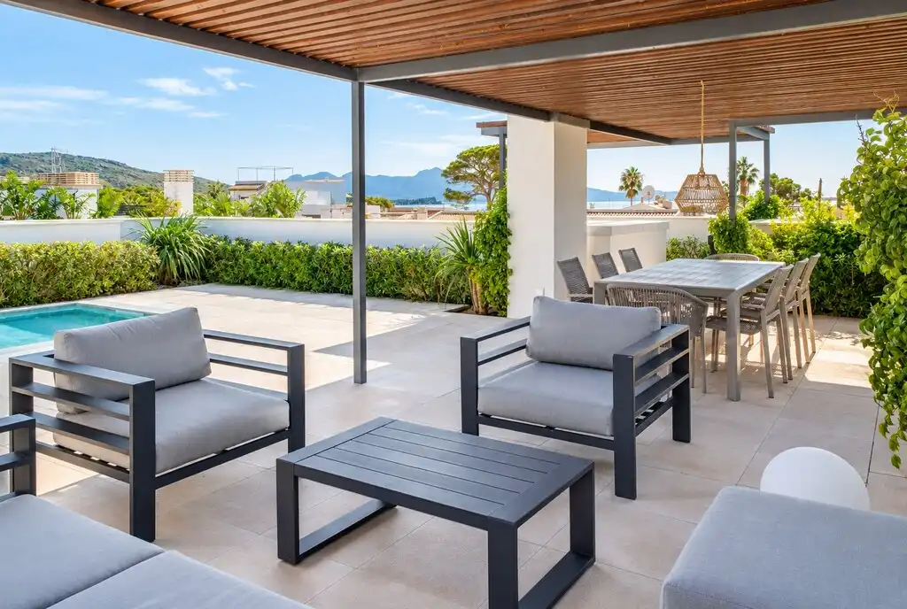 Terrasse von Dachboden zum Verkauf in Port de Pollença