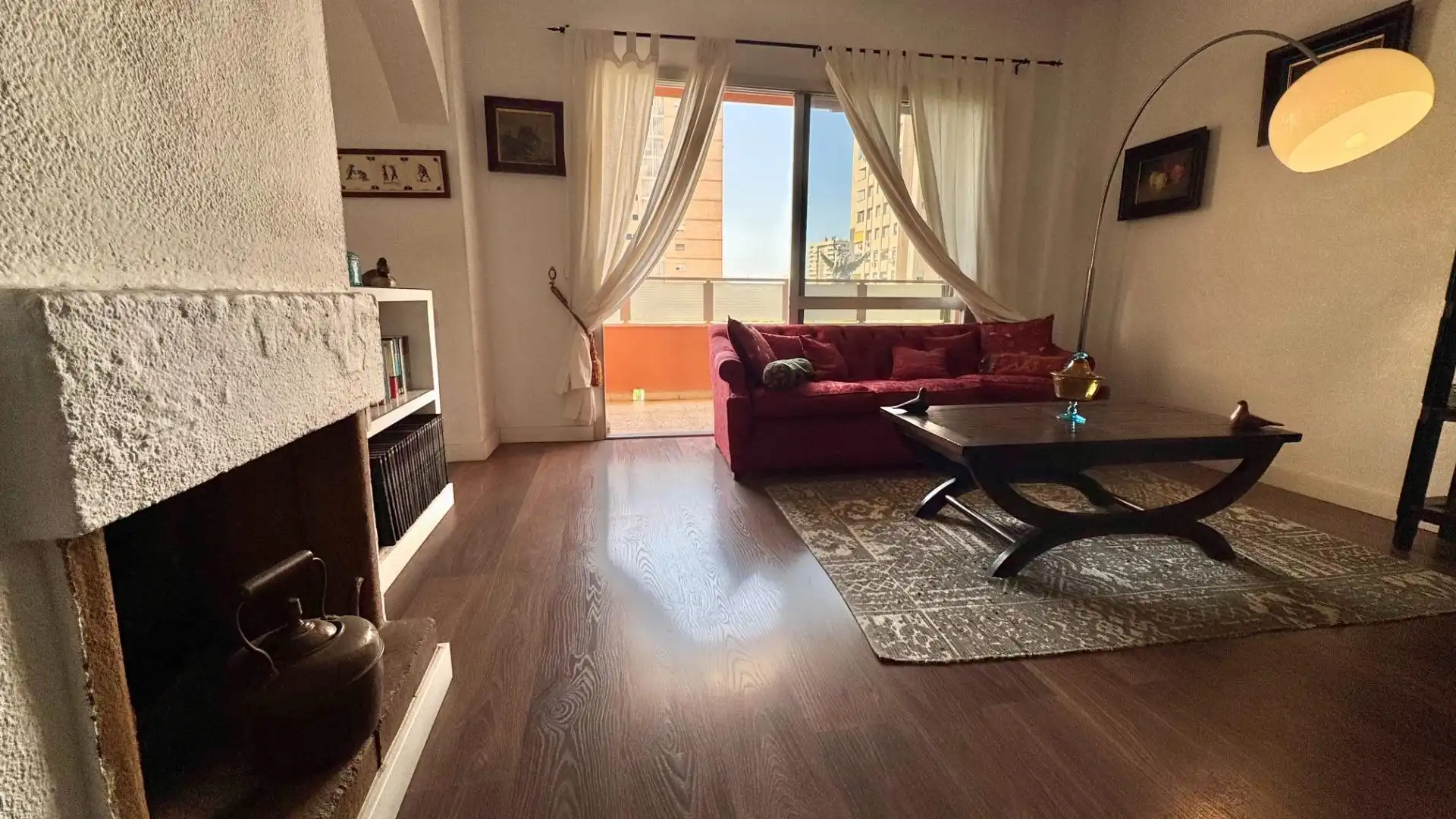 Sala d'estar de Pis en venda en Málaga amb Aire condicionat, Calefacció i Terrassa