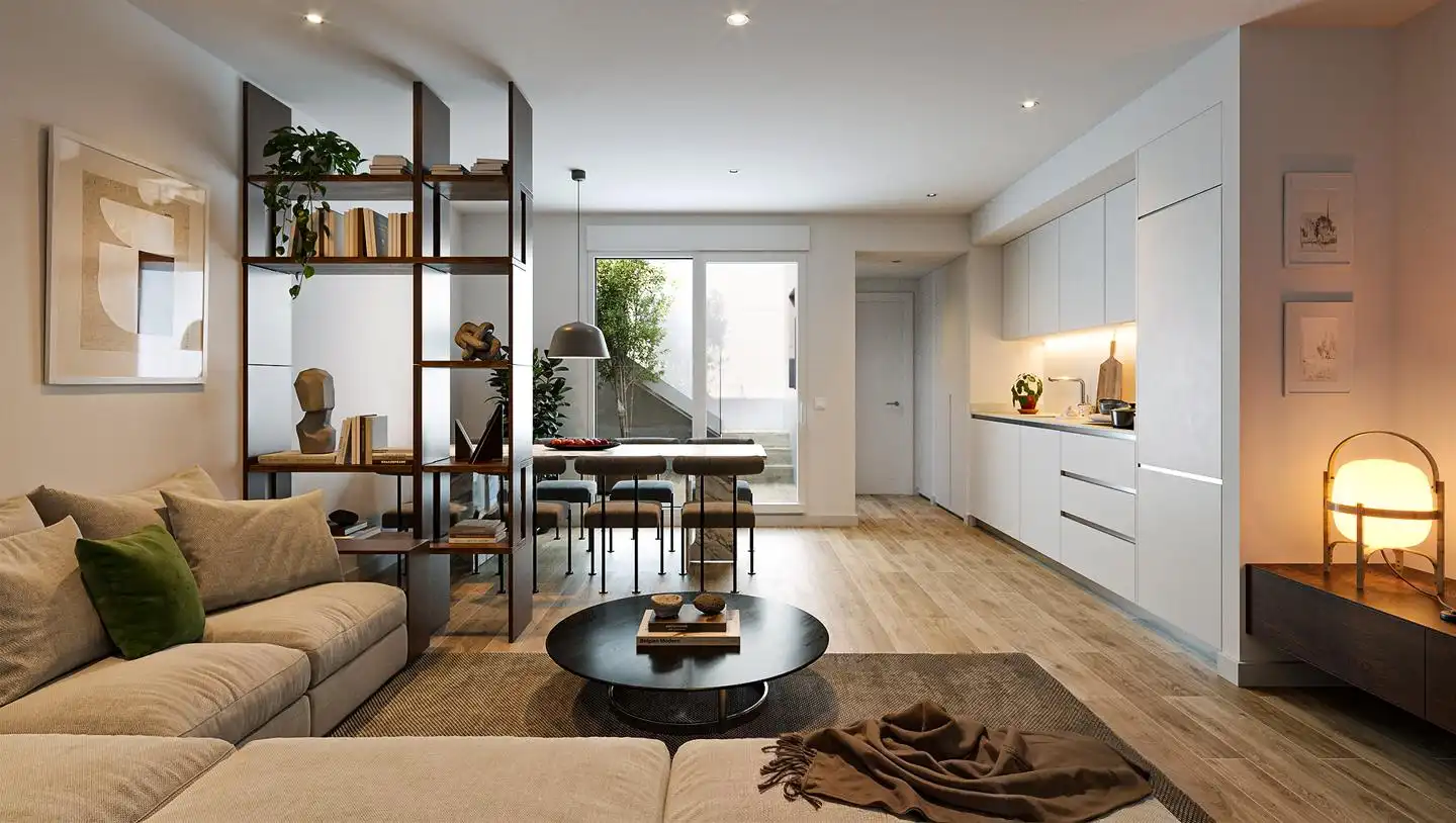 Sala d'estar de Planta baixa en venda en Zaragoza amb Jardí privat, Terrassa i Traster