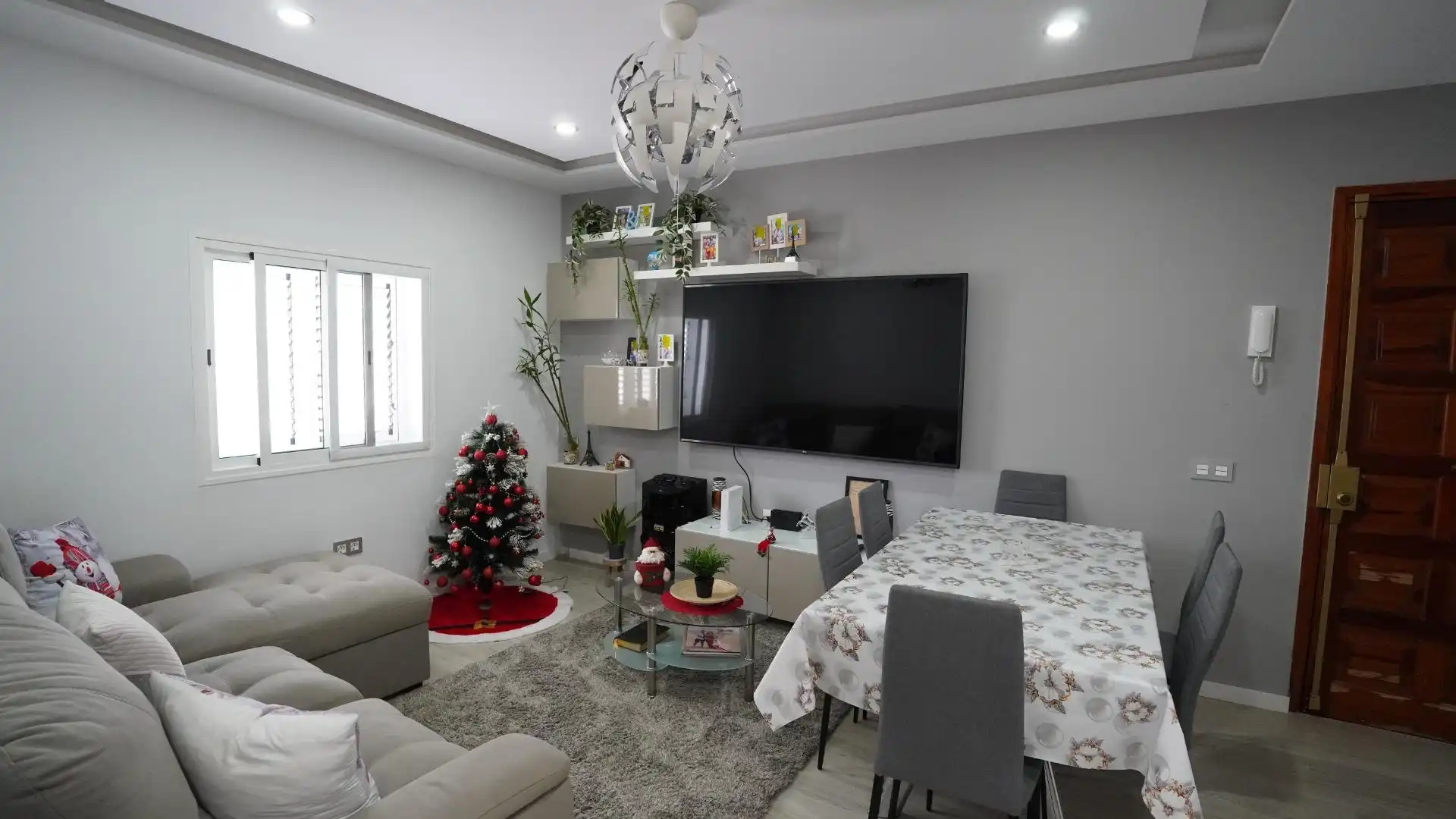 Sala de estar de Piso en venta en Las Palmas de Gran Canaria