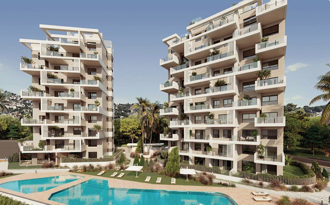 Vista exterior de Planta baixa en venda en Calpe / Calp amb Piscina comunitària