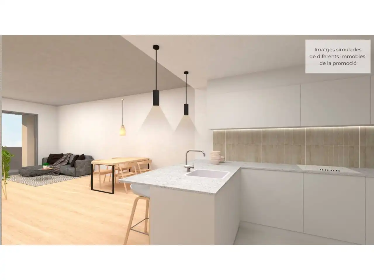 Appartement avec terrasse à vendre à Rambla Generalitat 53, imagen 5