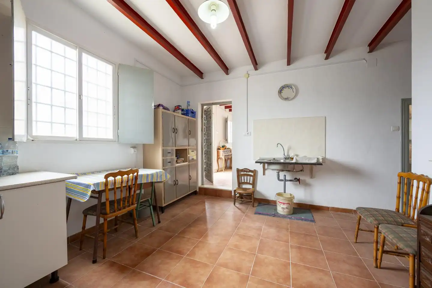 Cocina de Finca rústica en venta en Turrillas con Jardín privado, Terraza y Trastero