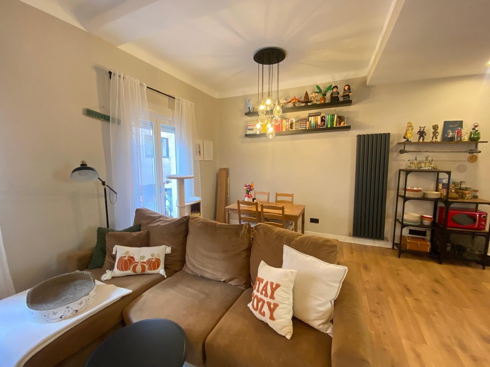 Living room of Flat for sale in  Madrid Capital  with Air Conditioner and Heating