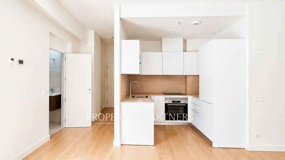 Kitchen of Apartments for sale in Madrid  with Air Conditioner, Heating and Private garden