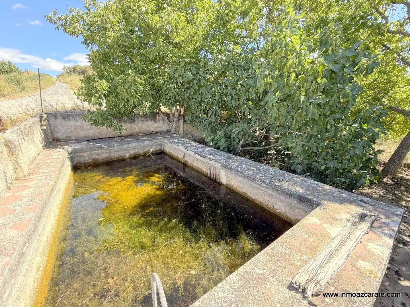 Piscina de Finca rústica en venda en Larraga