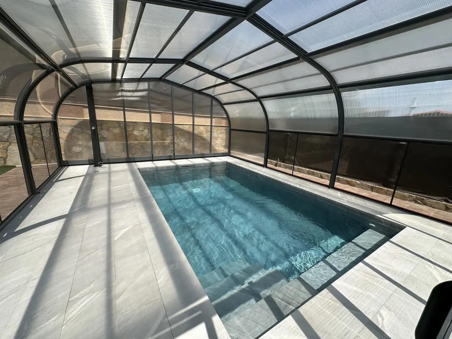 Piscina de Casa o chalet en venta en Almonacid de la Sierra con Aire acondicionado, Calefacción y Terraza