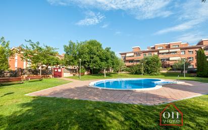 Garden of Flat for sale in Sant Cugat del Vallès  with Air Conditioner