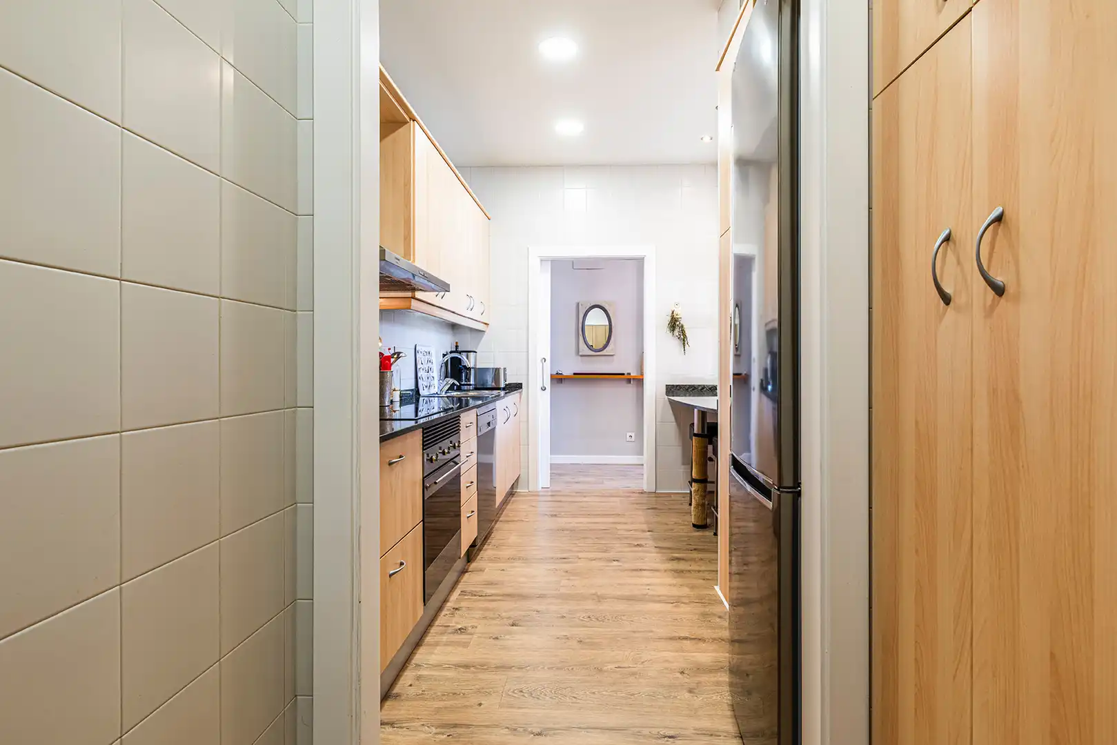 Kitchen of Flat for sale in Igualada  with Heating and Parquet flooring