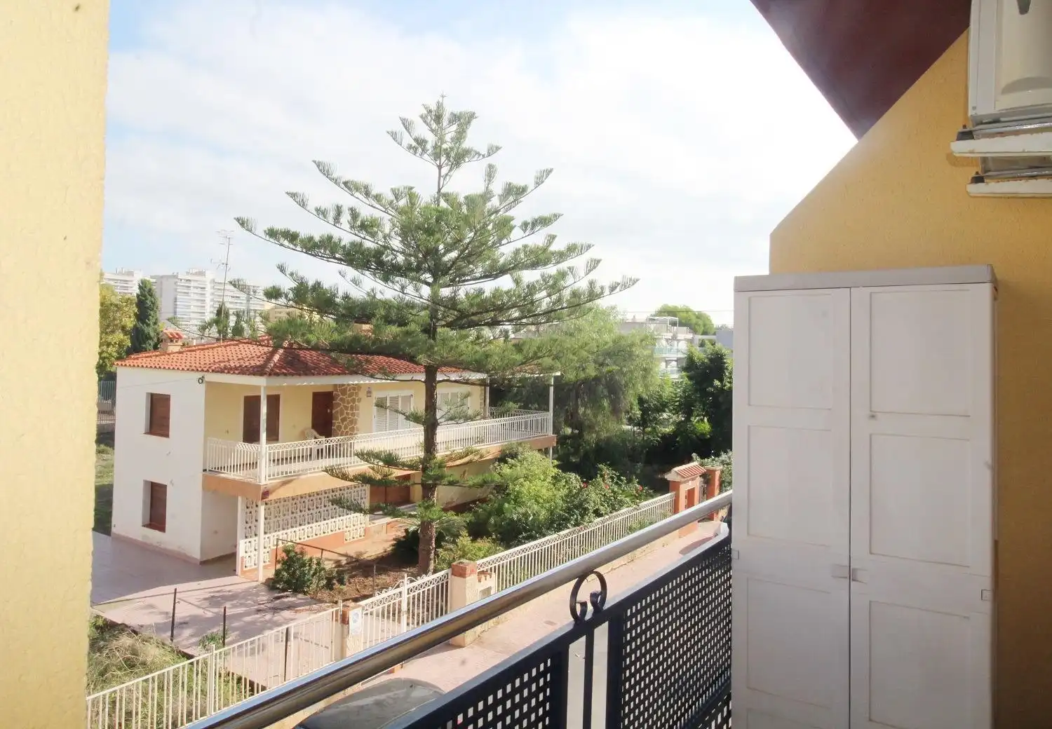Terraza de Piso de alquiler en Oropesa del Mar / Orpesa con Aire acondicionado, Terraza y Amueblado