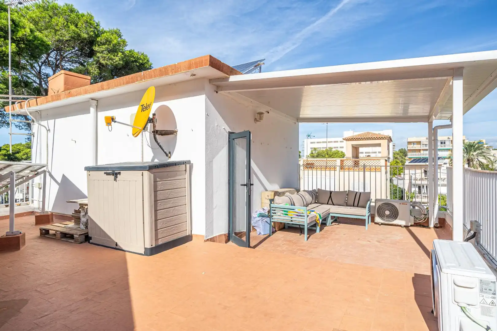 Terrassa de Casa o xalet en venda en  Palma de Mallorca amb Aire condicionat, Calefacció i Jardí privat