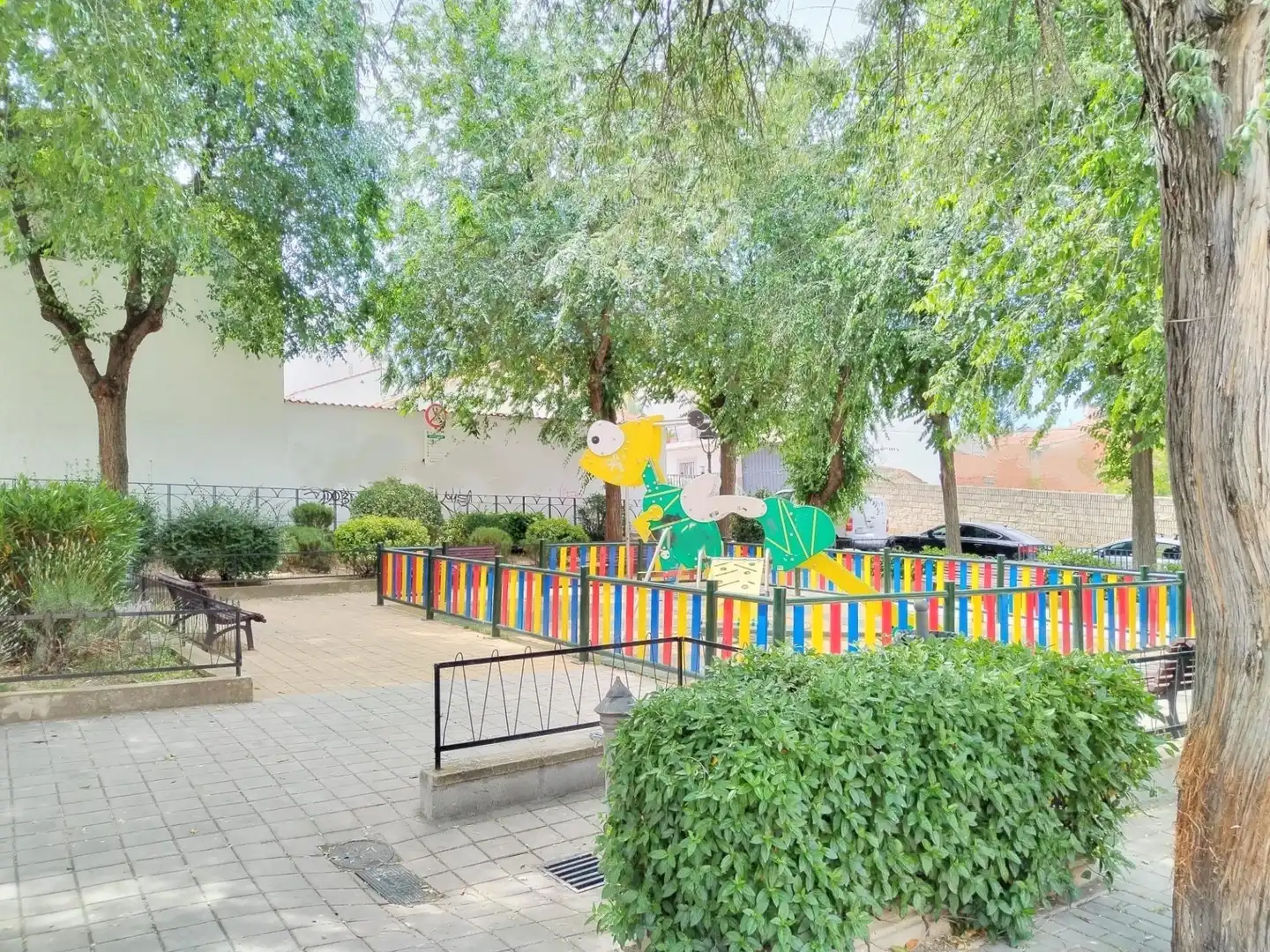 Garden of Houses for sale in Arganda del Rey  with Air Conditioner and Heating