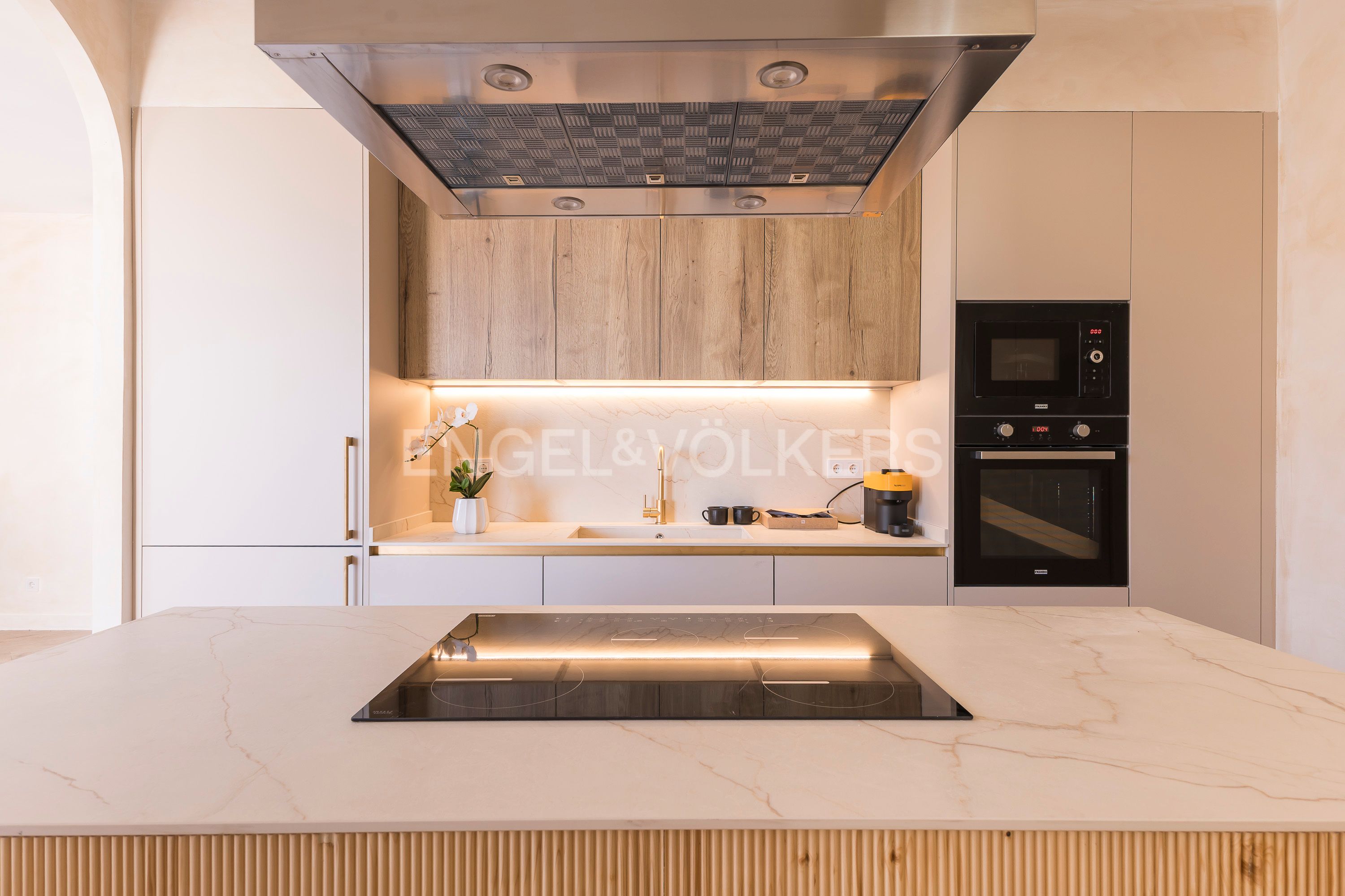 Cocina de Ático en venta en  Madrid Capital con Aire acondicionado, Calefacción y Terraza