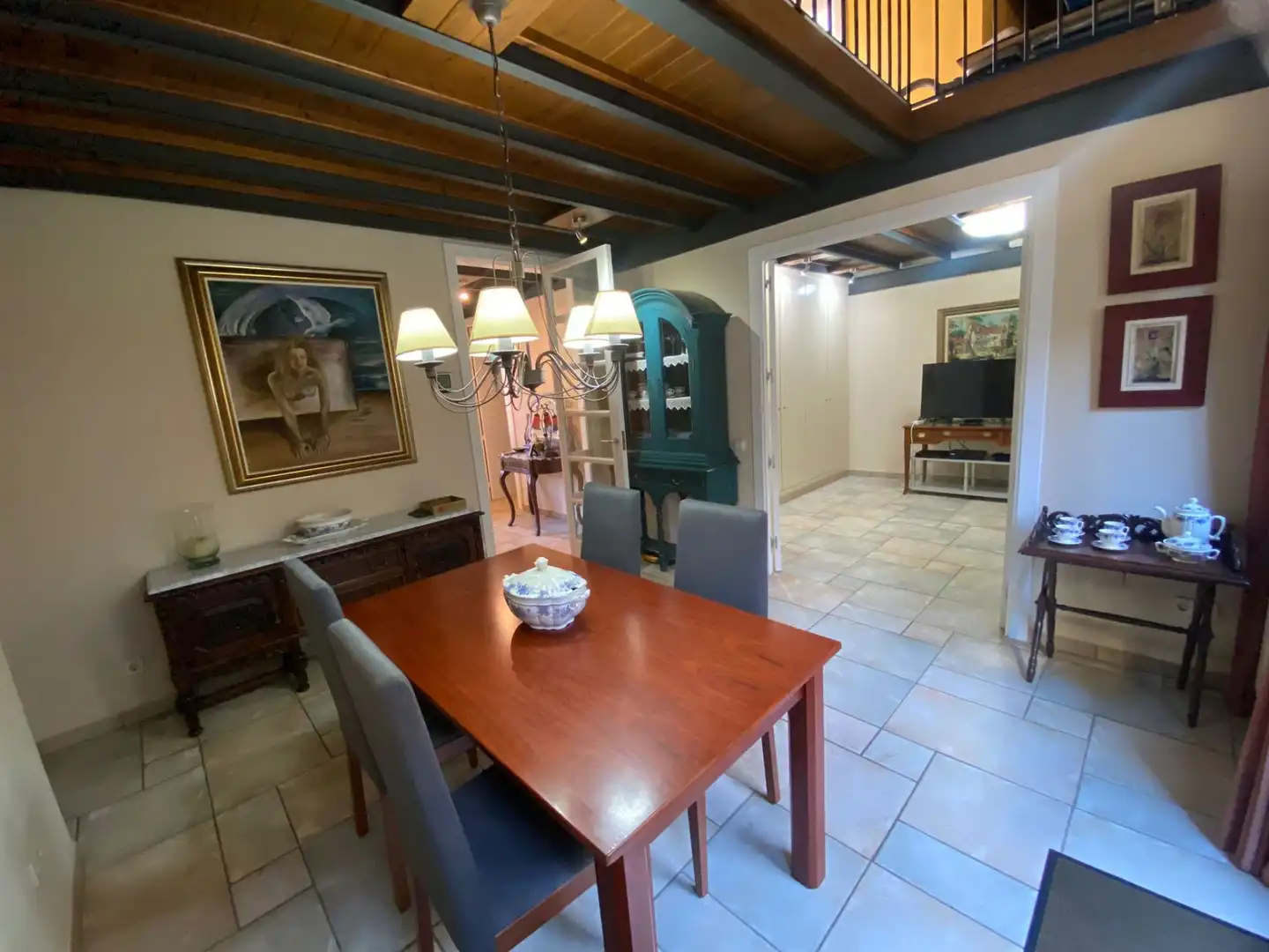 Dining room of Houses for sale in Teià  with Heating, Terrace and Storage room