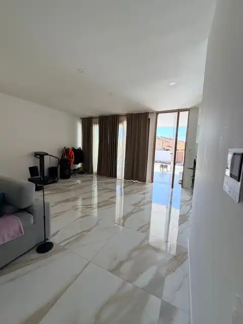 Sala de estar de Casa o chalet en venta en Las Ventas de Retamosa con Aire acondicionado, Calefacción y Jardín privado