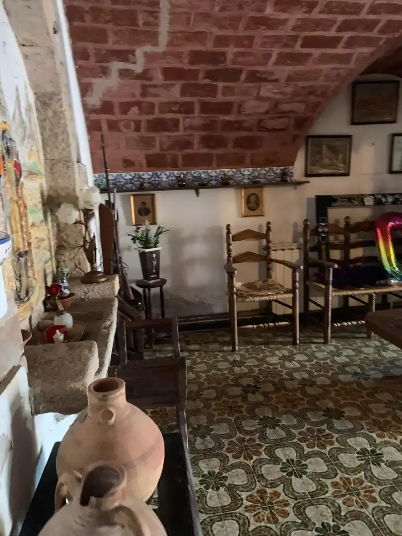 Menjador de Casa o xalet en venda en Girona amb Jardí privat, Parquet i Terrassa
