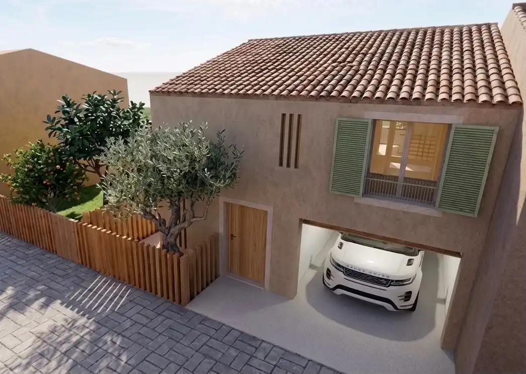 Vista exterior de Casa adosada en venta en Forallac con Aire acondicionado, Calefacción y Jardín privado