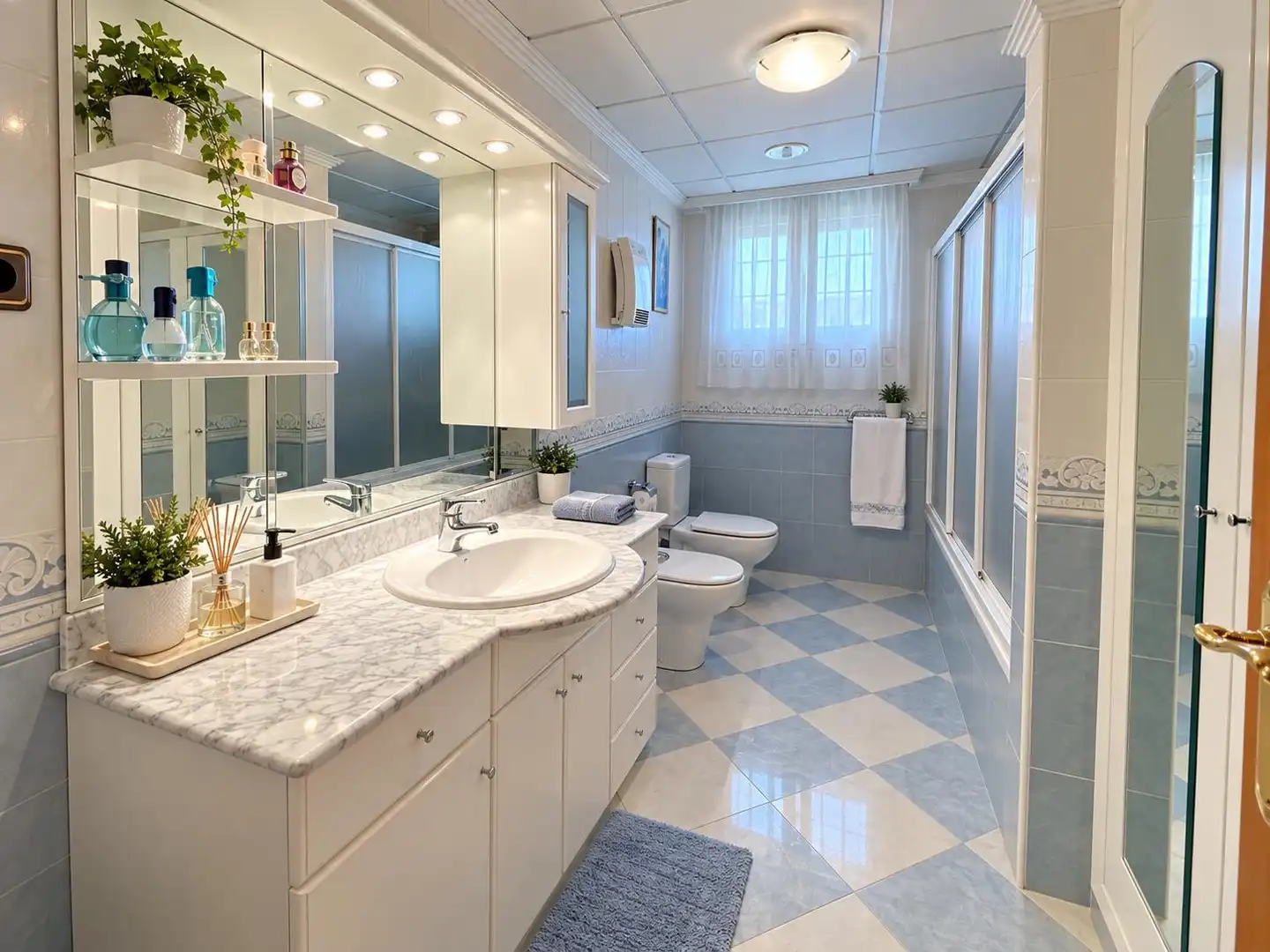Baño de Casa o chalet en venta en Cartagena con Aire acondicionado, Jardín privado y Terraza