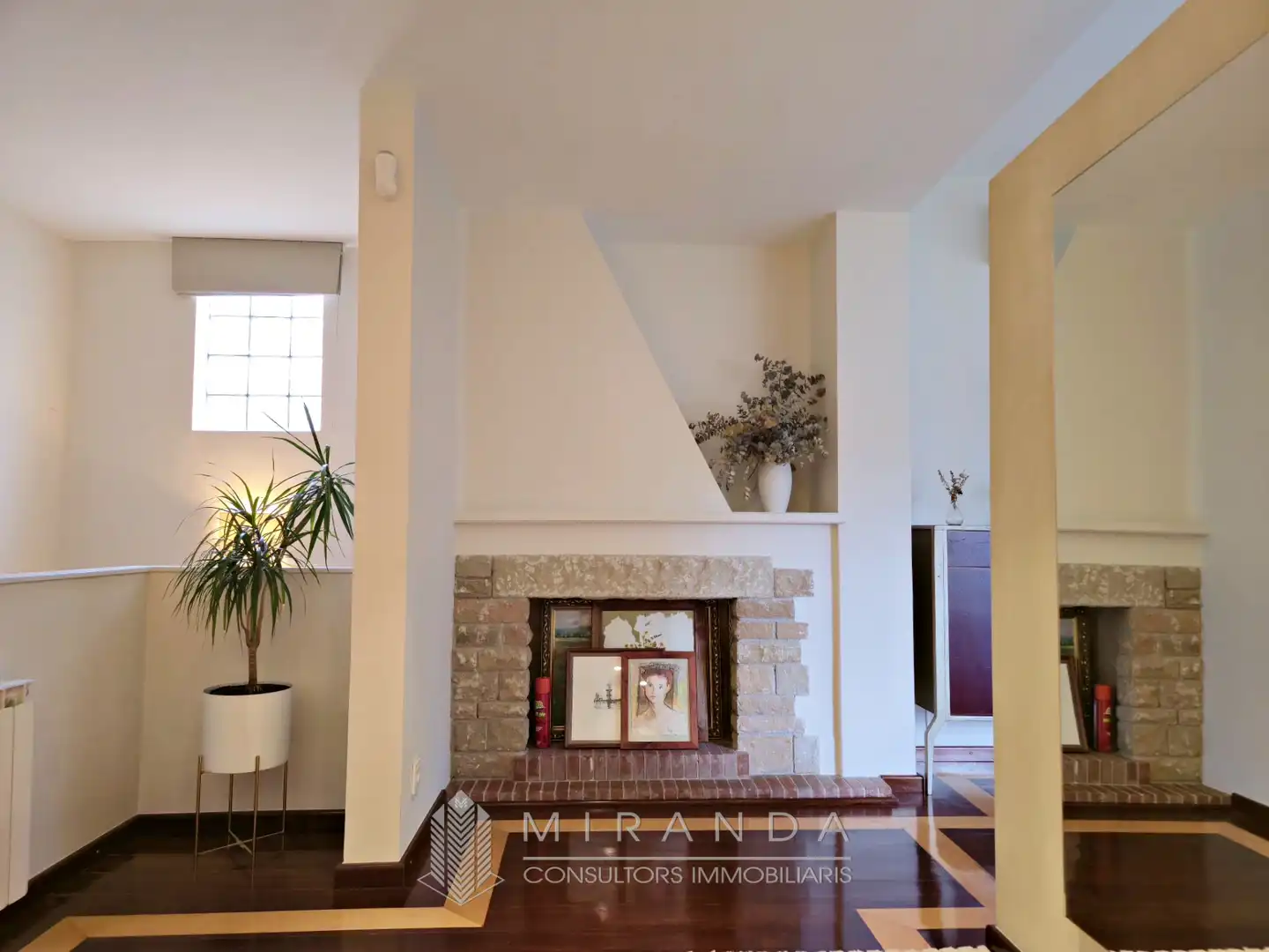 Sala de estar de Casa o chalet en venta en L'Ametlla del Vallès con Aire acondicionado, Jardín privado y Terraza