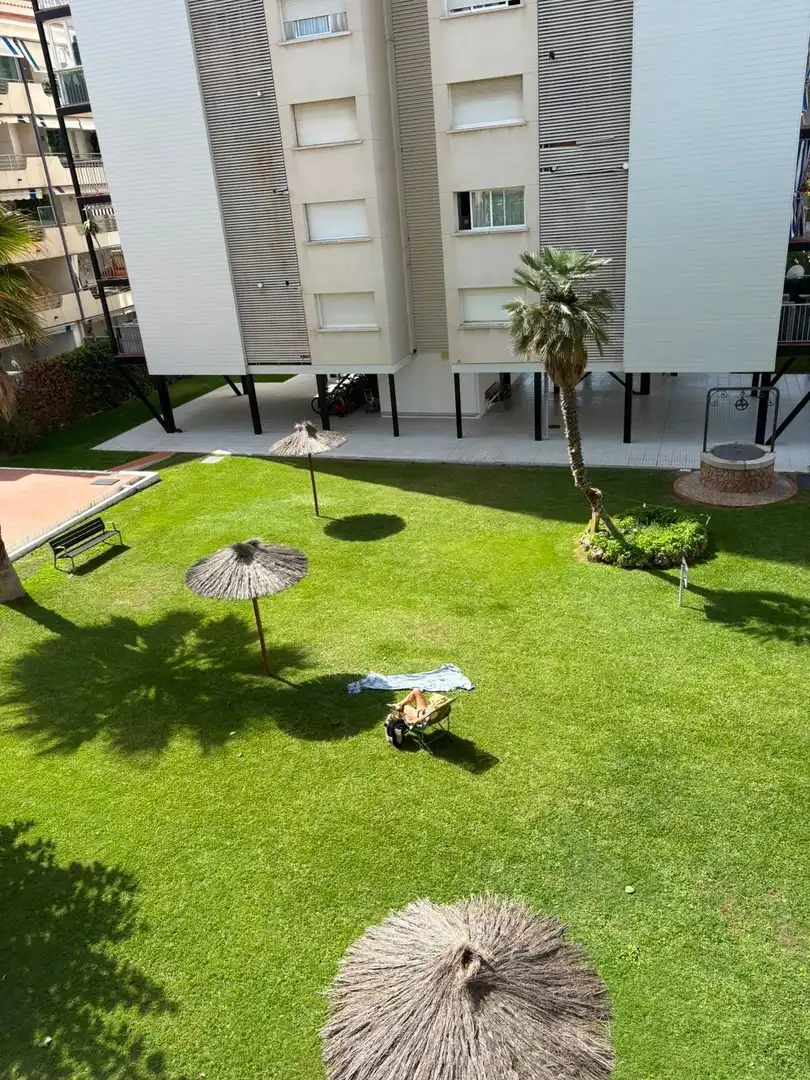 Garten von Wohnungen zum Verkauf in Sitges mit Heizung, Privatgarten und Terrasse