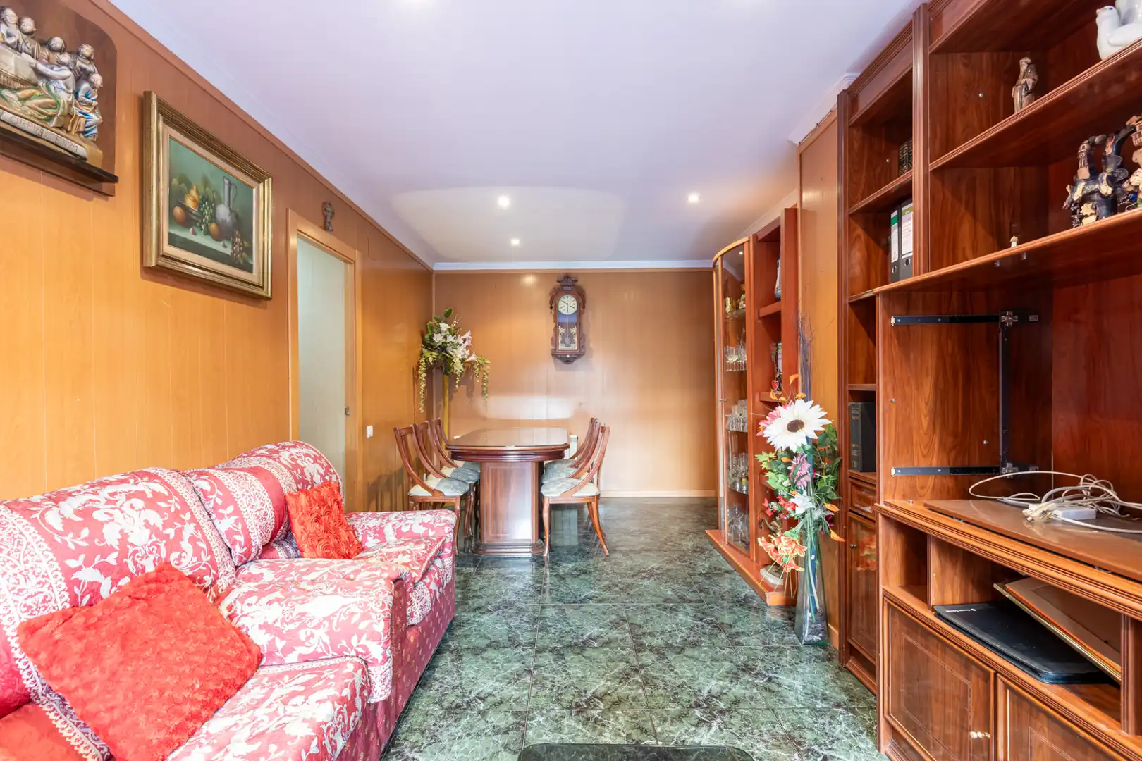 Living room of Flat for sale in Terrassa  with Air Conditioner, Heating and Terrace