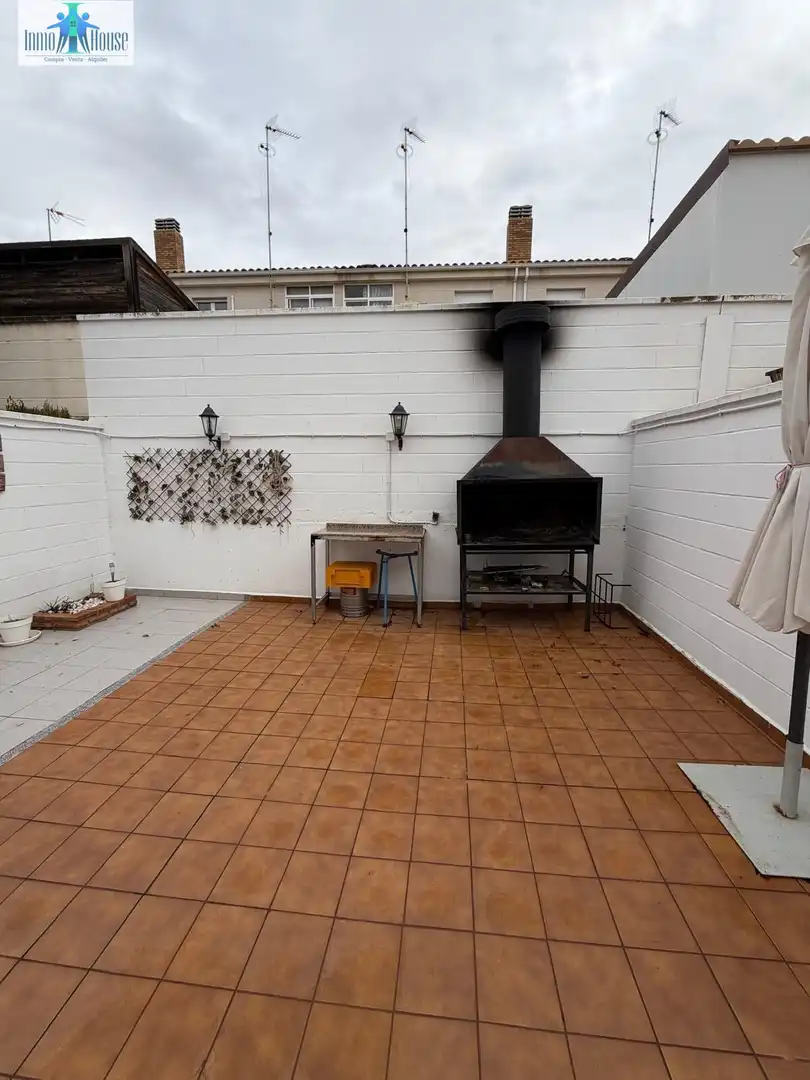 Terraza de Casa adosada en venta en Albacete con Aire acondicionado, Calefacción y Trastero