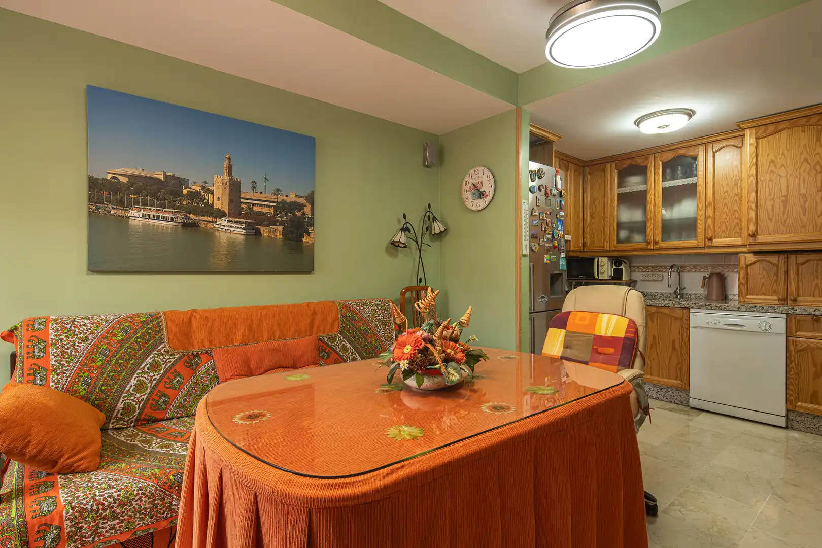 Comedor de Piso en venta en Güéjar Sierra con Calefacción, Terraza y Trastero