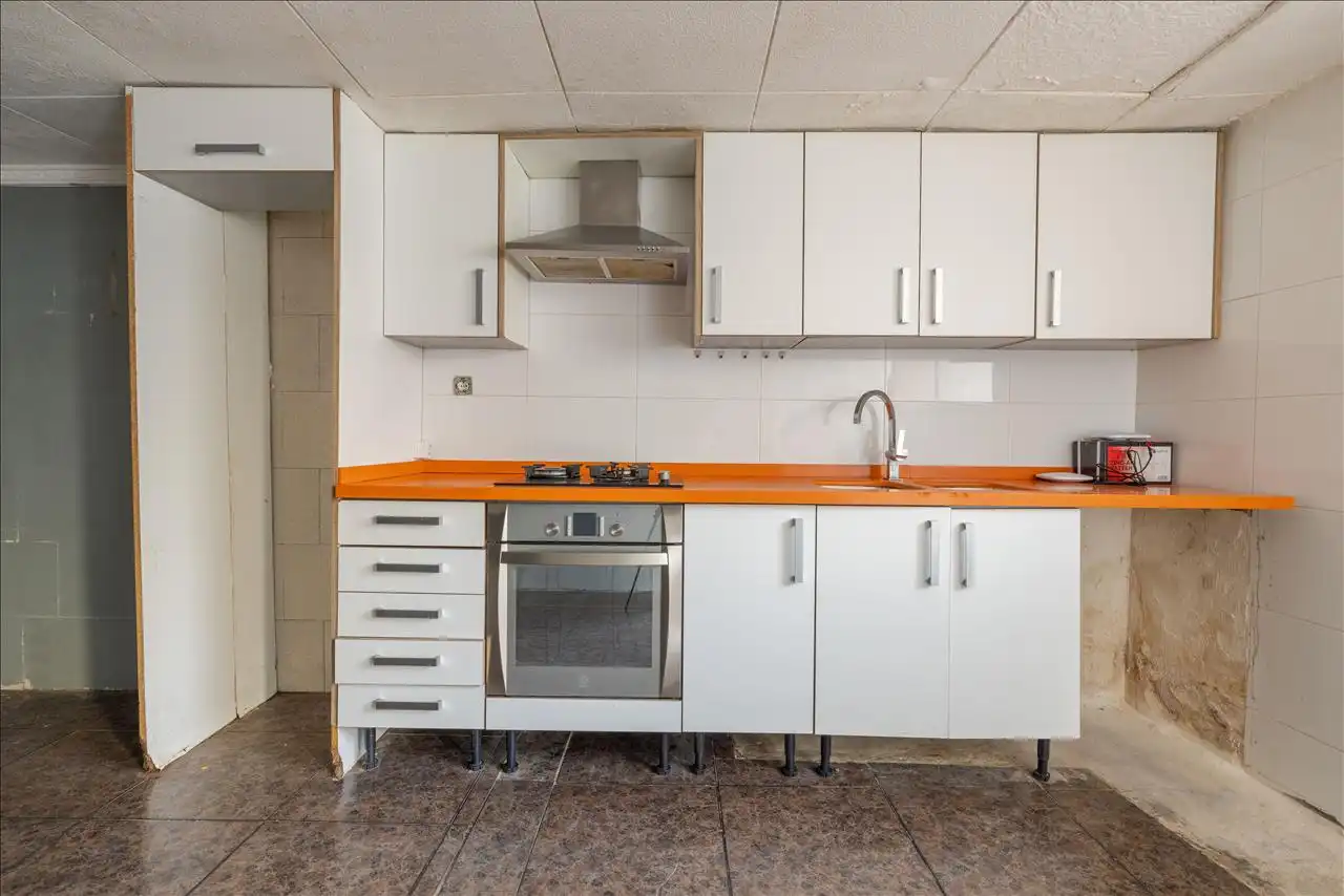 Cocina de Casa adosada en venta en Amposta con Terraza