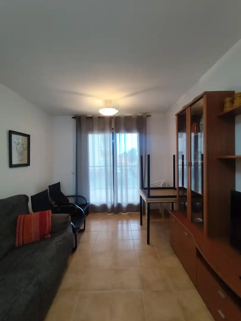 Wohnzimmer von Wohnungen zur Miete in Moncofa mit Terrasse, Schwimmbad und Möbliert