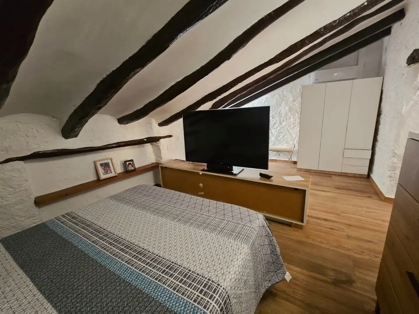 Bedroom of Detached homes for sale in Salomó  with Air Conditioner, Parquet flooring and Terrace