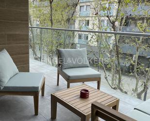 Terrace of Flat to rent in Vilanova i la Geltrú  with Air Conditioner, Terrace and Swimming Pool