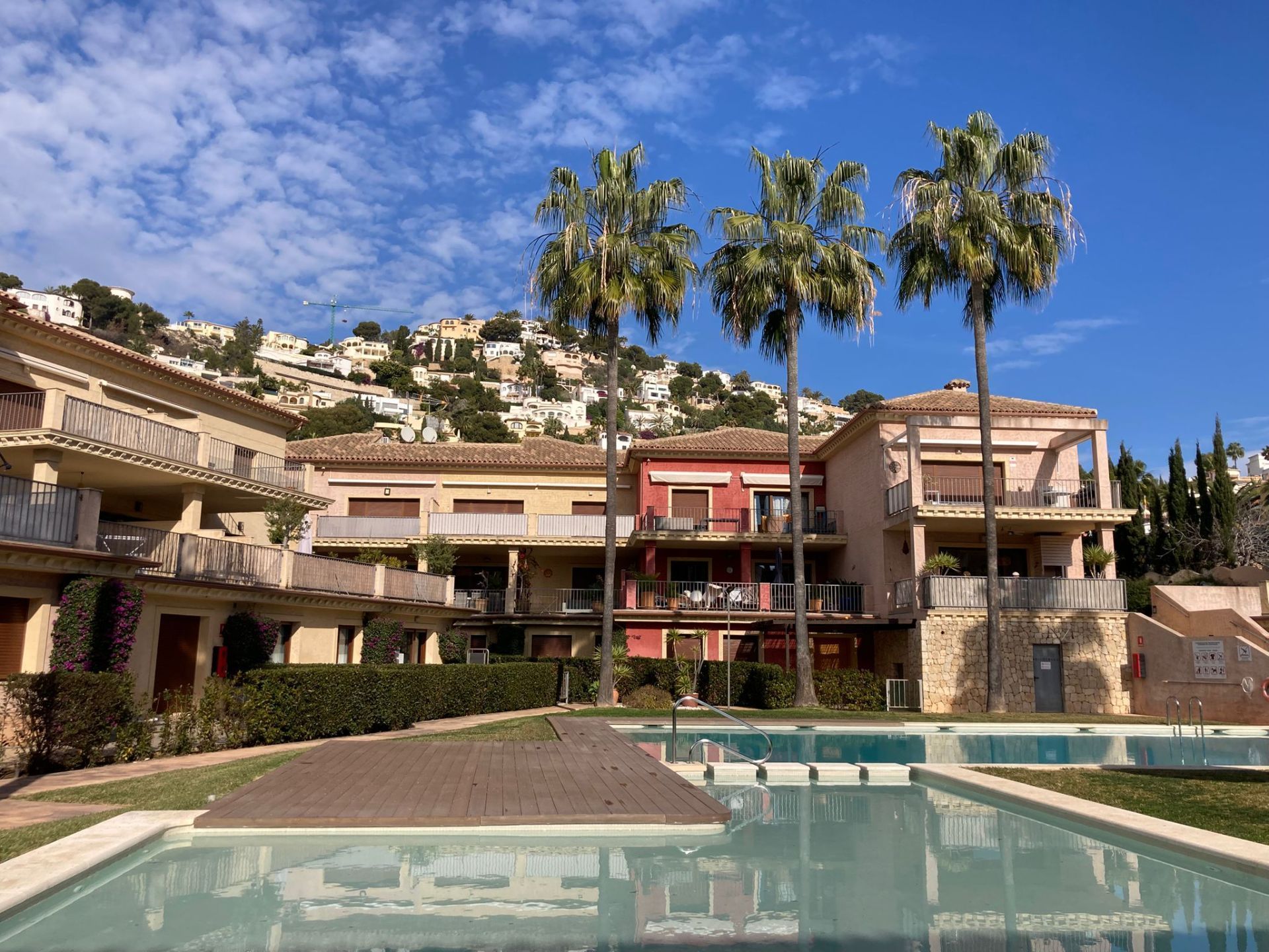 Vista exterior de Apartament en venda en Moraira amb Aire condicionat, Calefacció i Terrassa