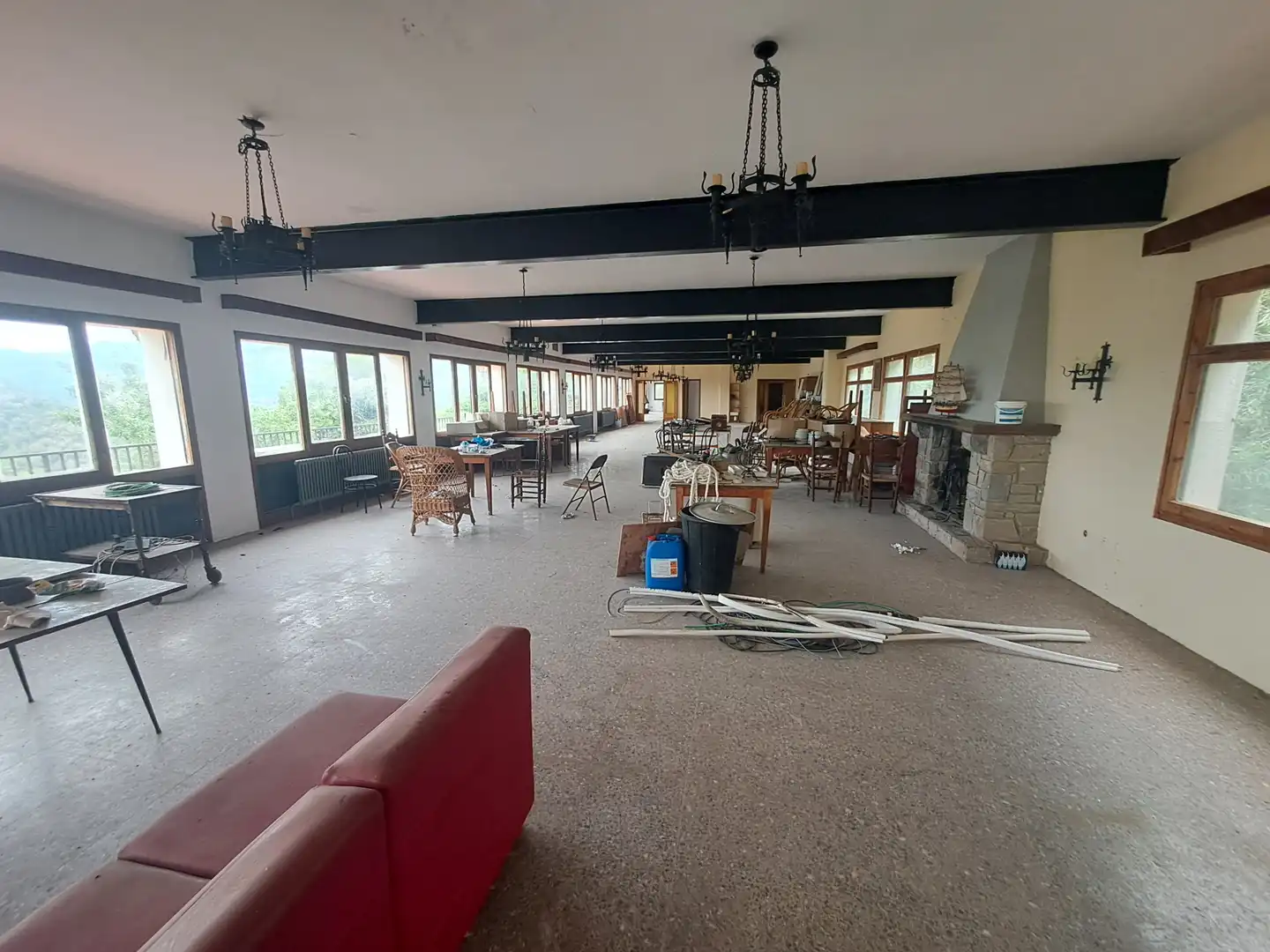 Esszimmer von Haus oder Chalet zum Verkauf in Sant Feliu de Codines mit Klimaanlage, Heizung und Privatgarten