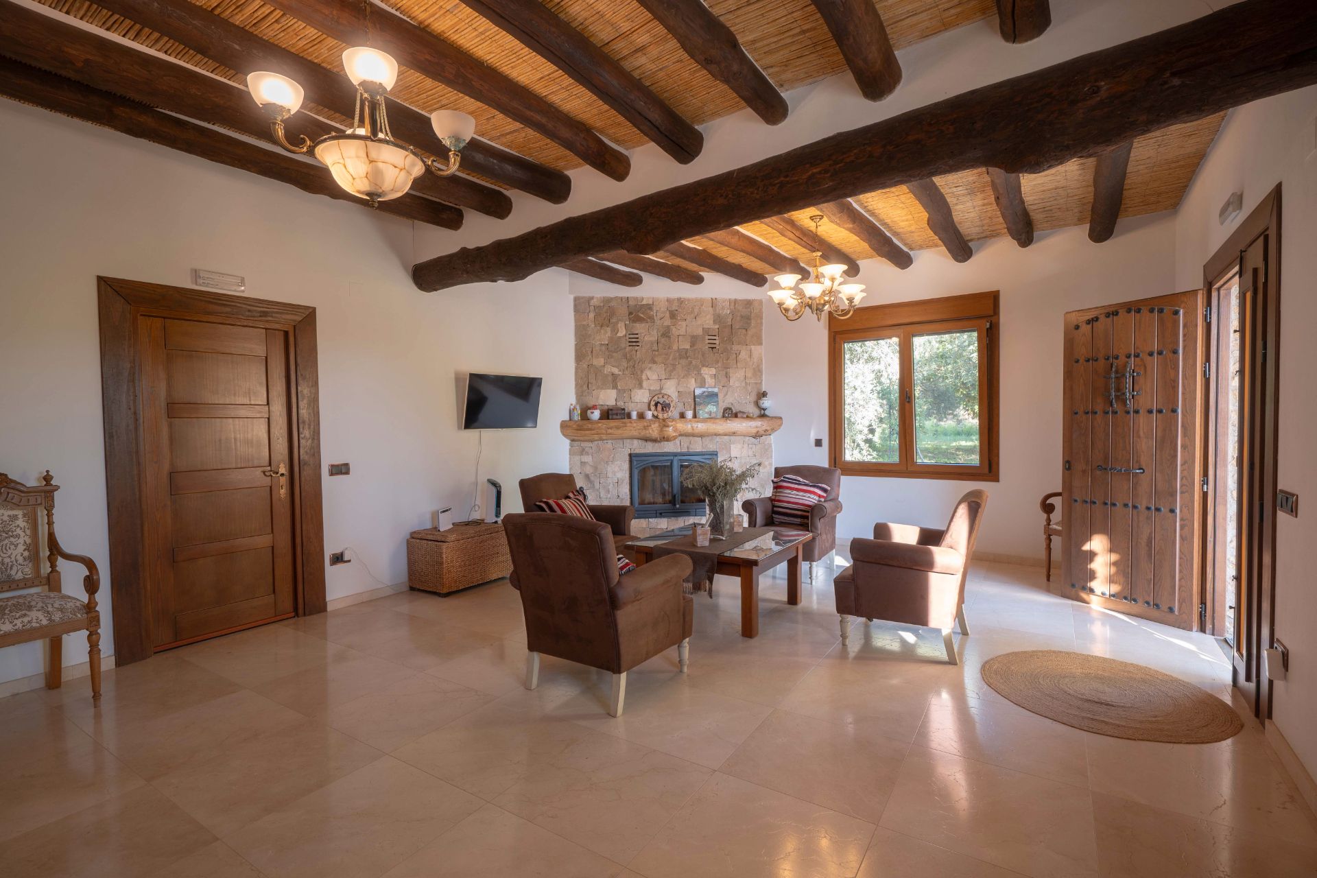 Living room of Country house for sale in Válor  with Private garden, Terrace and Storage room