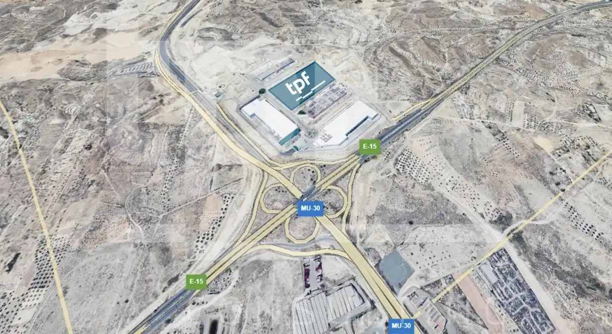 Exterior view of Industrial land for sale in Alcantarilla