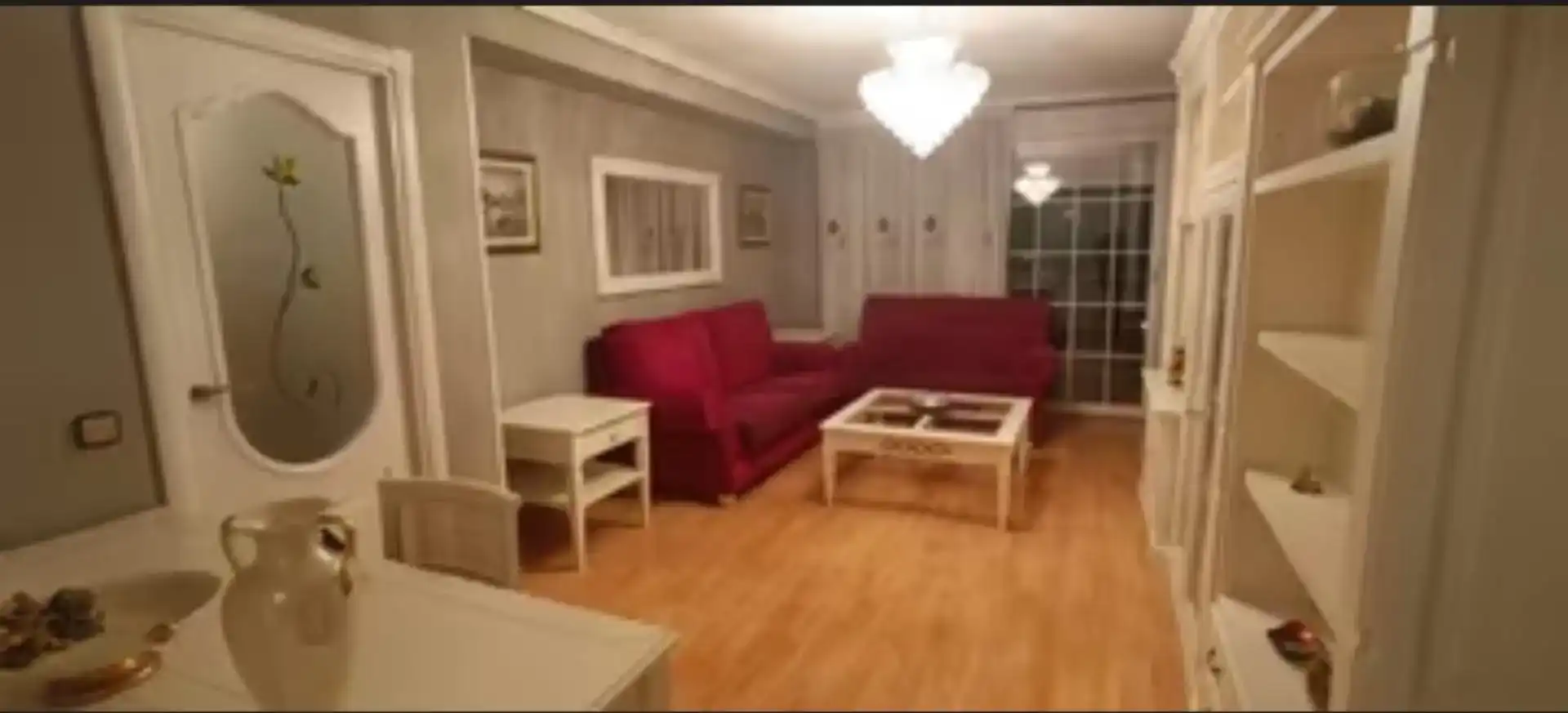 Wohnzimmer von Wohnung zum Verkauf in Zamora Capital  mit Klimaanlage und Balkon