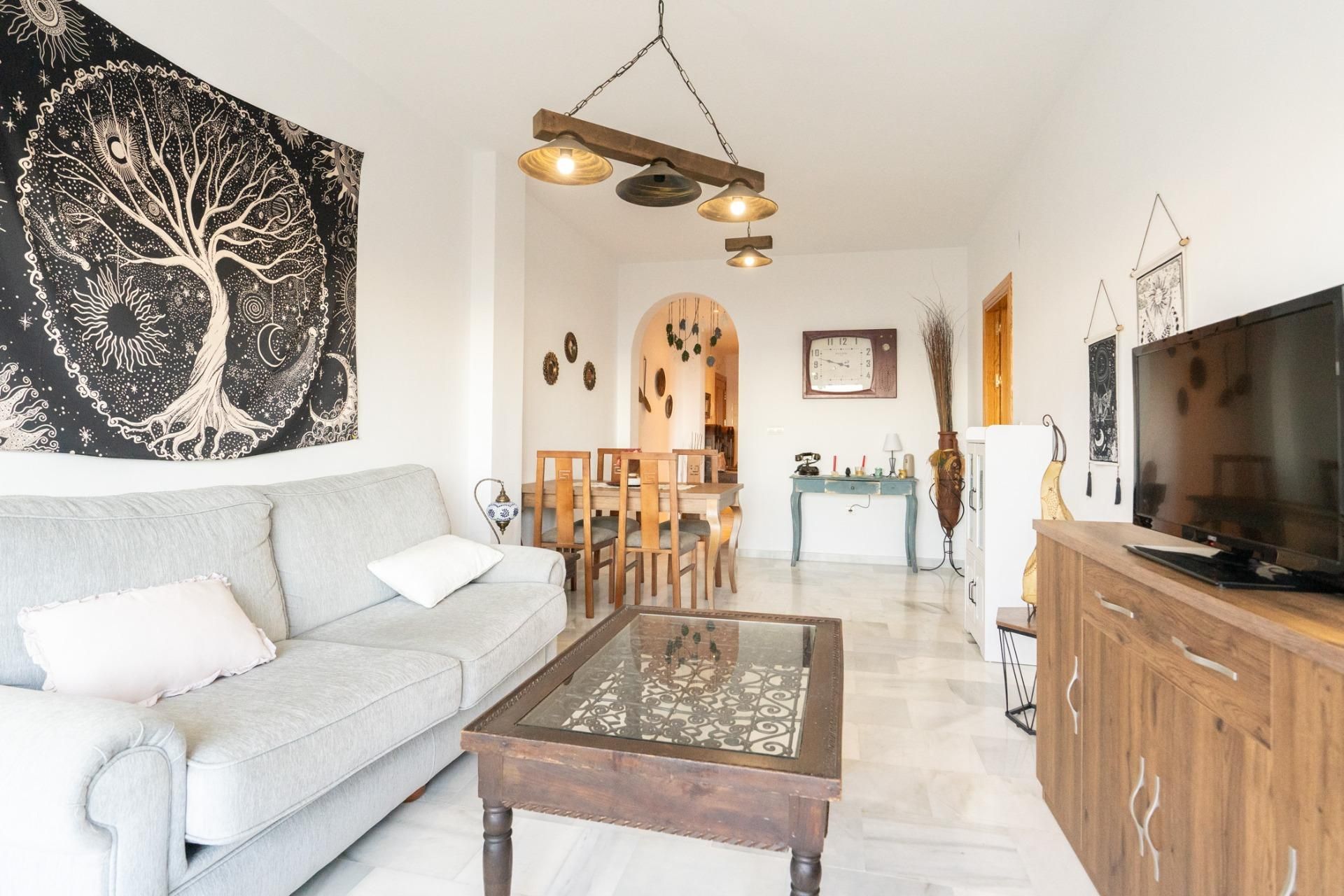 Living room of Flat for sale in Gualchos  with Terrace, Storage room and Balcony