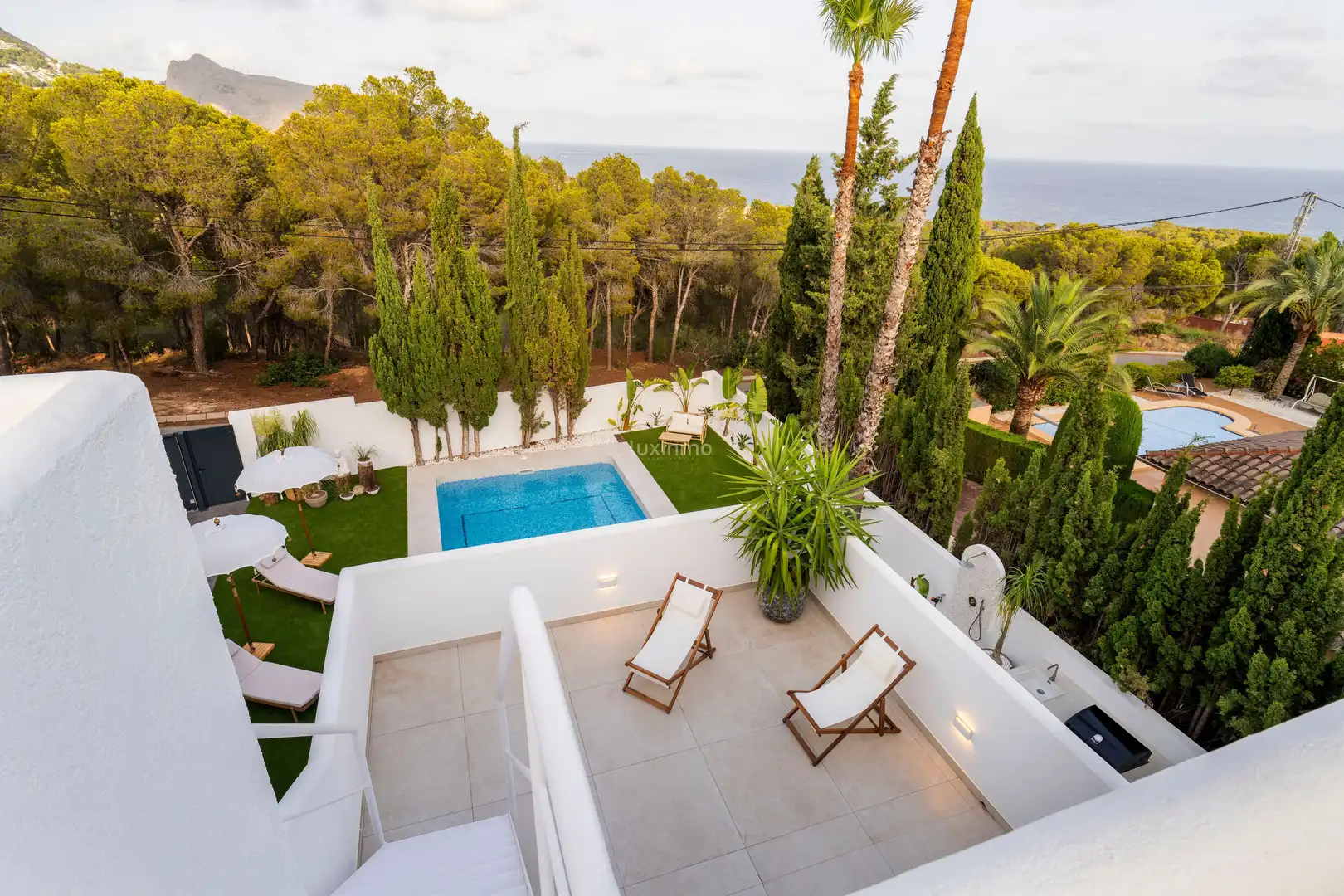 Jardín de Casa o chalet en venta en Altea con Aire acondicionado, Terraza y Trastero