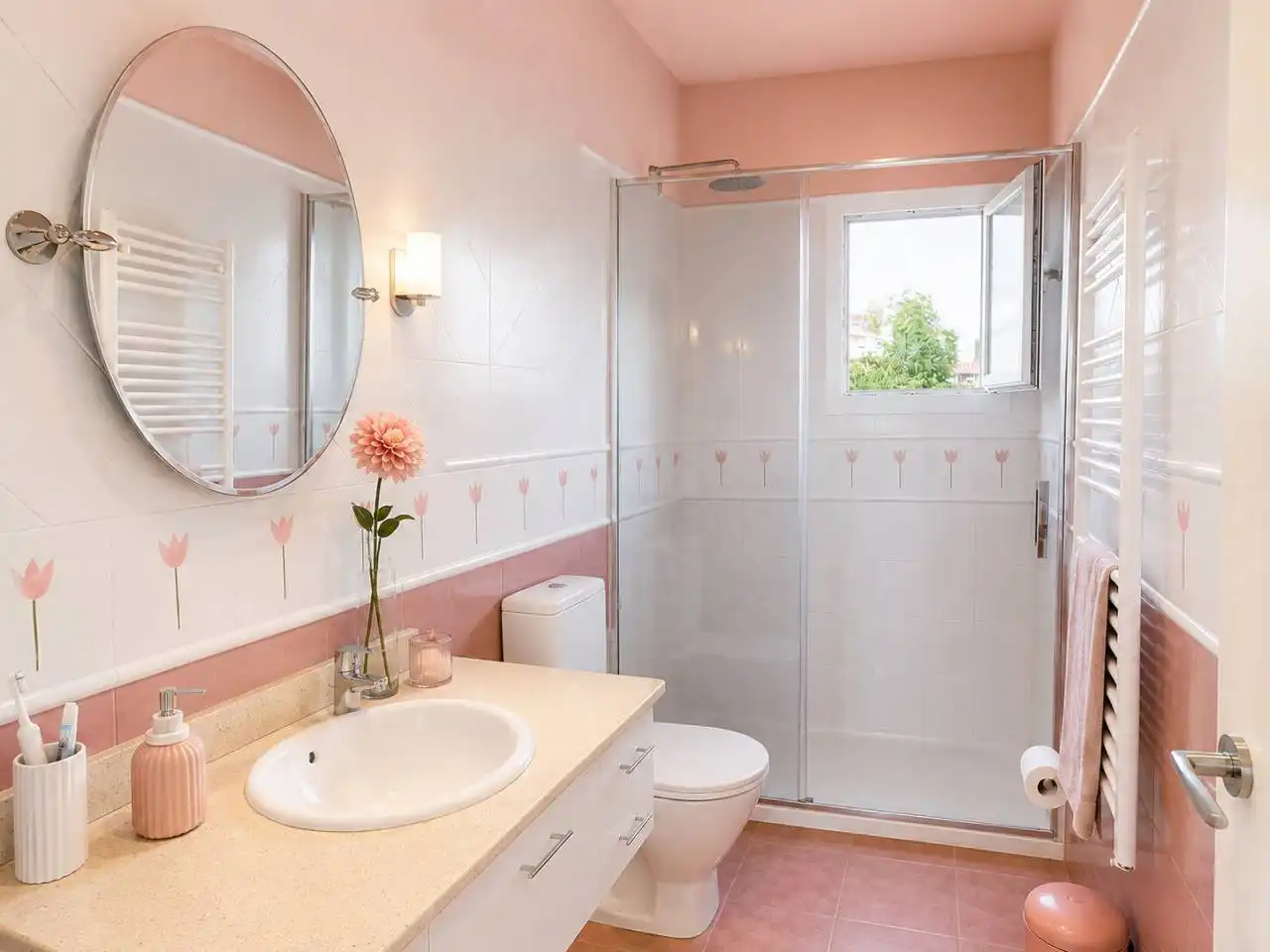 Baño de Casa o chalet en venta en Cubelles con Aire acondicionado, Calefacción y Jardín privado
