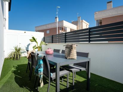 Terrace of Single-family semi-detached for sale in Santa Pola  with Heating, Private garden and Terrace