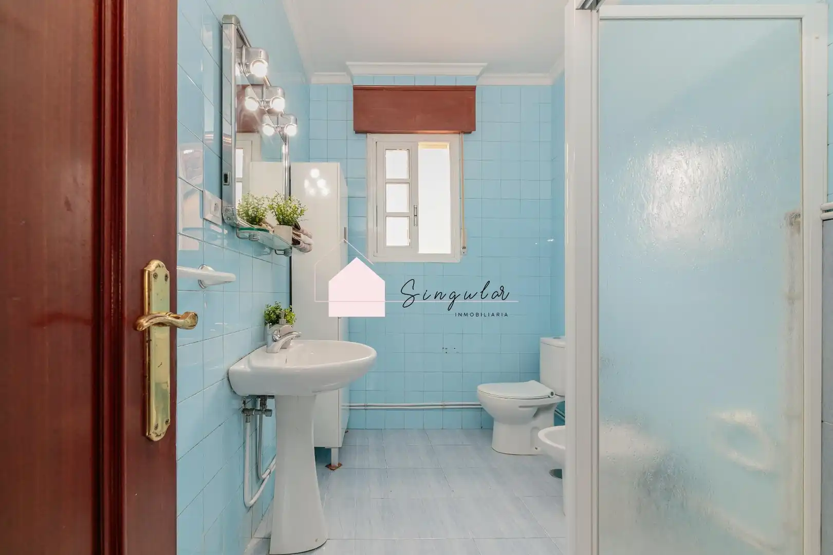 Baño de Casa o chalet en venta en Vigo  con Calefacción, Jardín privado y Trastero