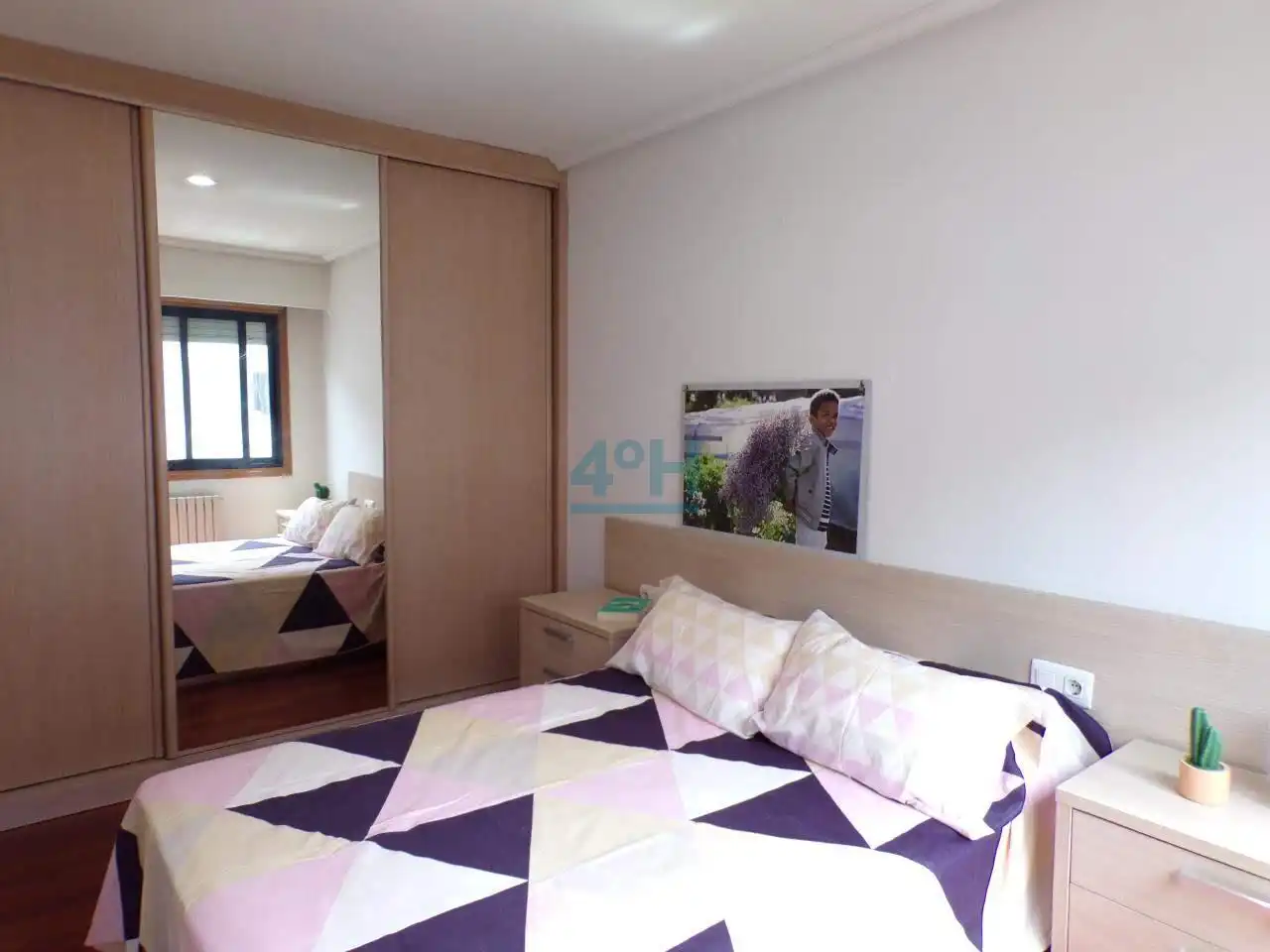 Bedroom of Apartments for rent in Ourense Capital   with Heating and Furnished