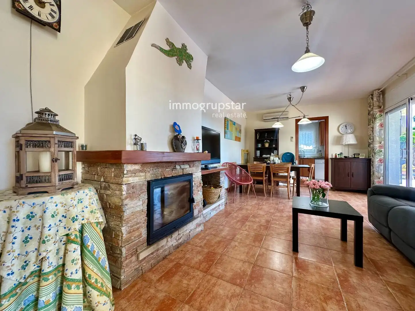 Sala d'estar de Casa o xalet en venda en Calonge i Sant Antoni amb Aire condicionat, Calefacció i Terrassa