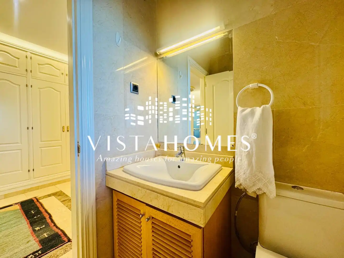 Bathroom of Houses for sale in Ciudalcampo  with Air Conditioner, Heating and Private garden